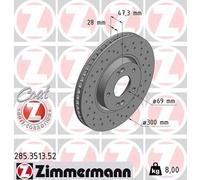 Disque De Frein D'Axe Avant Pour HYUNDAI KIA CEE'D GRANDEUR i30 PRO CEE'D SOUL V