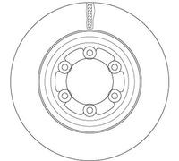 Disque De Frein D'Axe Avant Pour ISUZU D-MAX