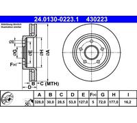 Disque De Frein D'Axe Avant Pour JEEP COMMANDER GRAND CHEROKEE