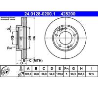 Disque De Frein D'Axe Avant Pour KIA SORENTO