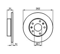 Disque De Frein D'Axe Avant Pour LAND ROVER FREELANDER