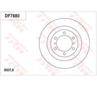 Disque De Frein D'Axe Avant Pour LEXUS TOYOTA 4 RUNNER GX LAND CRUISER PRADO LAN