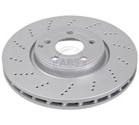 Disque De Frein D'Axe Avant Pour MERCEDES-BENZ CLS