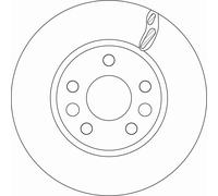 Disque De Frein D'Axe Avant Pour RENAULT CAPTUR MEGANE TALISMAN