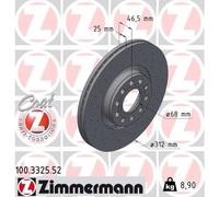 Disque De Frein D'Axe Avant Pour SKODA VW VW (SVW) PASSAT PASSAT LINGYU SUPERB