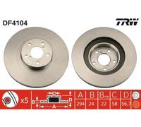 Disque De Frein D'Axe Avant Pour SUBARU BRZ FORESTER IMPREZA LEGACY OUTBACK XV
