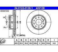 Disque De Frein D'Axe Avant Pour VOLVO 740