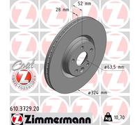 Disque De Frein D'Axe Avant Pour VOLVO XC60