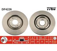 DISQUE DE FREIN DB P. C204/C207/W212 09-