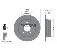 DISQUE DE FREIN DB T. W168 A-CLASS