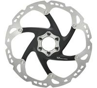 Shimano Deore Xt Rt86 6b Brake Disc Noir,Argenté 203 mm Black / Silver