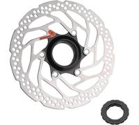 Disque De Frein De Vélo Adapté Au Rotor De Disque De Frein Shimano Sm-Rt30 160mm Disque De Frein À Disque De Verrouillage Central Avec Couvercle De Verrouillage