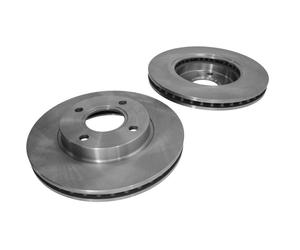 Disque de frein DELPHI BG2699, avant, ventilé, 2 pièce