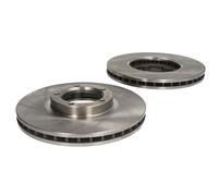 Disque de frein DELPHI BG3365, avant, ventilé, 2 pièce