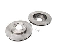 Disque de frein DELPHI BG3724 avant, ventilé, 2 pièce