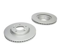 Disque de frein DELPHI BG3861C avant, ventilé, 2 pièce