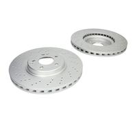 Disque de frein DELPHI BG3985C avant, ventilé, perforé, 2 pièce