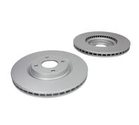Disque de frein DELPHI BG5043C avant, ventilé, à haute teneur en carbone, 2 pièce