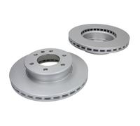 Disque de frein DELPHI BG5092C avant, ventilé, à haute teneur en carbone, 2 pièce