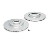 Disque de frein DELPHI BG5143C avant, ventilé, à haute teneur en carbone, 2 pièce