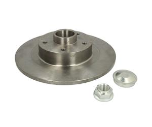 Disque de frein DELPHI BG9134RS arrière, plein, 1 pièce