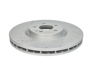 Disque de frein DELPHI BG9229C avant, ventilé, à haute teneur en carbone, 1 pièce