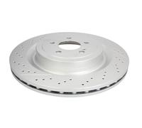 Disque de frein DELPHI BG9414C arrière, ventilé, perforé, à haute teneur en carbone, 1 pièce