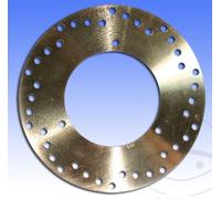 Ebc Fixed D-series Round Scooter Md953d Rear Brake Disc Argenté