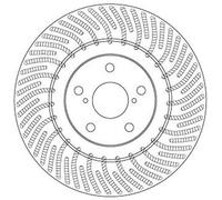 Disque De Frein Essieu Avant Gauche Pour LEXUS TOYOTA GS IS MARK X RC