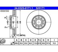 Disque De Frein Essieu Avant Pour SKODA VW PASSAT SUPERB