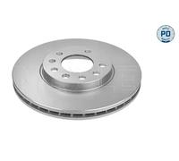 Disque de frein Essieu avant ventilé 683 521 6017/PD MEYLE pour OPEL ASTRA H