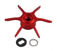 Disque de frein étoile pour roue à goutte d'eau Abu Max B3 B4 P3 P4 P5 | Ajustement direct pour abu Max B3 B4 P3 P4 P5, améliore la stabilité de freinage, contrôle fluide des roues en goutte d'eau