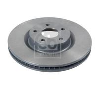 Disque De Frein Febi Bilstein 171480 pour Ford Ford Motor Company Essieu Avant