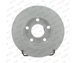 Disque de frein FERODO DDF1177C arrière, plein, 2 pièce