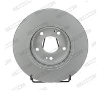 Disque de frein FERODO DDF1292C avant, ventilé, 2 pièce