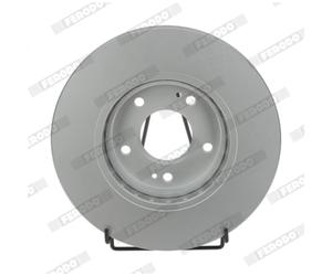 Disque de frein FERODO DDF1292C avant, ventilé, 2 pièce