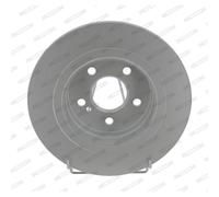 Disque de frein FERODO DDF1691C arrière, plein, 2 pièce