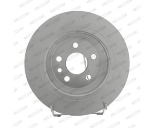 Disque de frein FERODO DDF1720C arrière, plein, 2 pièce