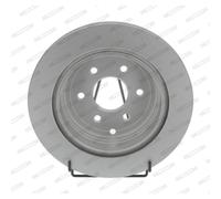 Disque de frein FERODO DDF1785C arrière, ventilé, 2 pièce