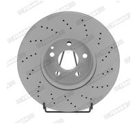 Disque de frein FERODO DDF2054C-1 avant, ventilé, perforé, 1 pièce