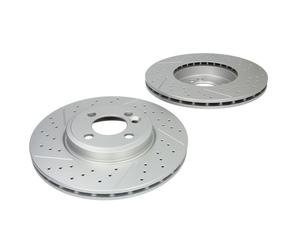 Disque de frein FERODO DDF2126C avant, ventilé, 2 pièce