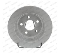 Disque de frein FERODO DDF2288C arrière, plein, 2 pièce