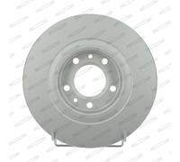 Disque de frein FERODO DDF2297C arrière, plein, 2 pièce