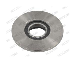 Disque de frein FERODO DDF2471 arrière, plein, 2 pièce