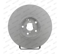 Disque de frein FERODO DDF2498RC-1 avant, ventilé, 1 pièce