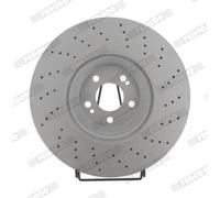 Disque de frein FERODO DDF2521C-1 avant, ventilé, 1 pièce