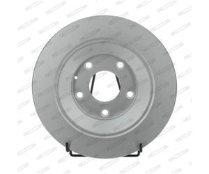 Disque de frein FERODO DDF2609C arrière, plein, 2 pièce