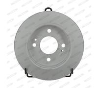 Disque de frein FERODO DDF2655C arrière, plein, 2 pièce