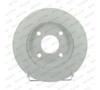 Disque de frein FERODO DDF479C arrière, ventilé, 2 pièce