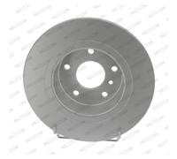 Disque de frein FERODO DDF874C arrière, plein, 2 pièce